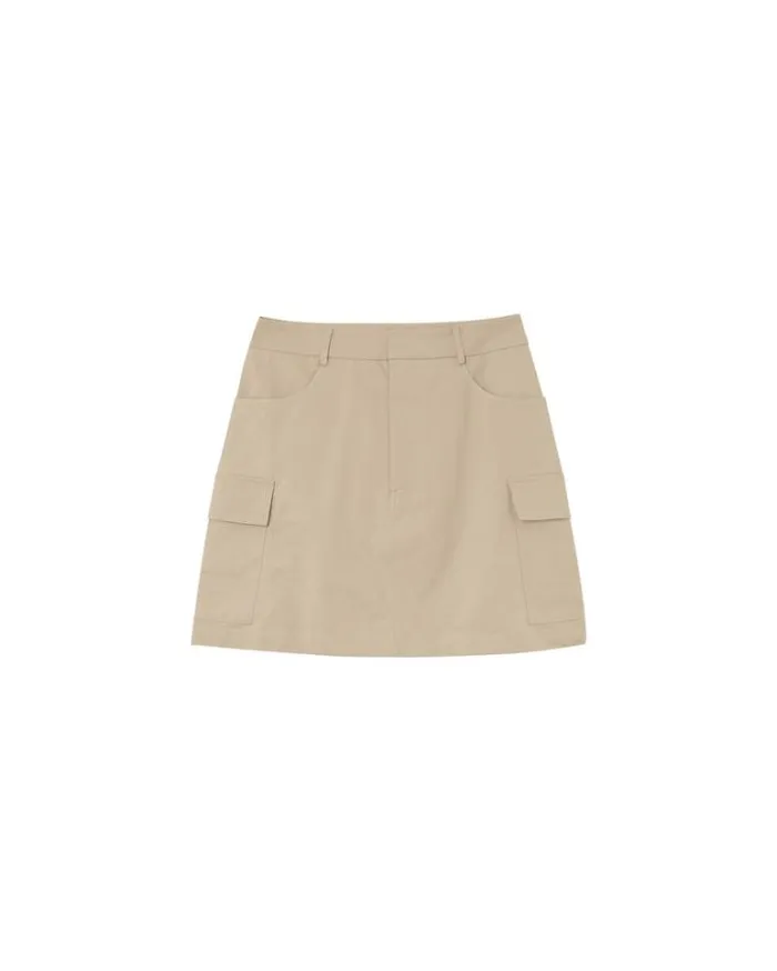 Grace and Mila Short Skirts SKIRT BEIGE MARIAH 8211 Shop