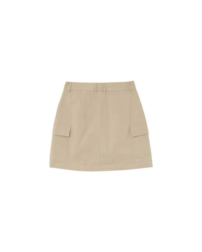 Grace and Mila Short Skirts SKIRT BEIGE MARIAH 8211 Shop