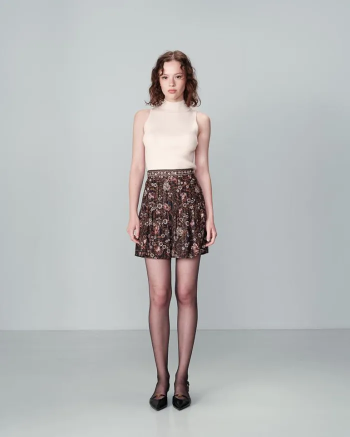 Grace and Mila Short Skirts SKIRT NOIR NOUGAT 8211 Shop