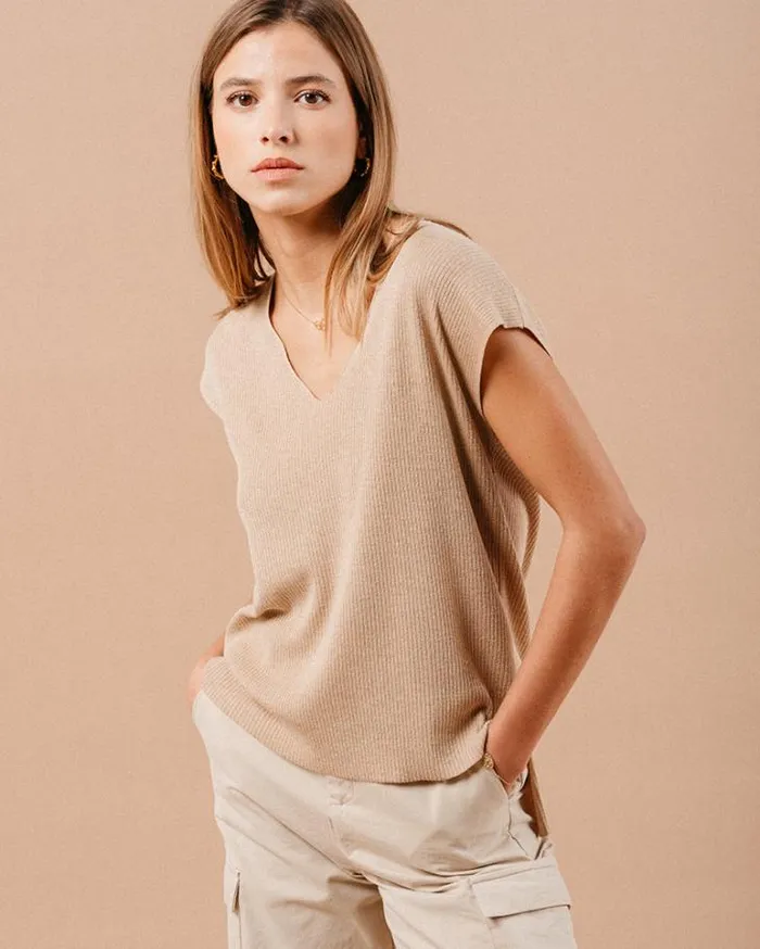 Grace and Mila ShortSleeves Tshirts SWEATER OR MACCHIATO 8211 Shop