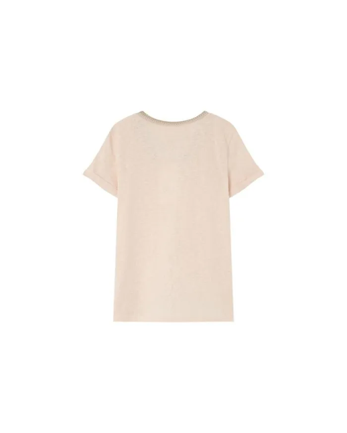 Grace and Mila ShortSleeves Tshirts TSHIRT BEIGE MANUEL 8211 Shop