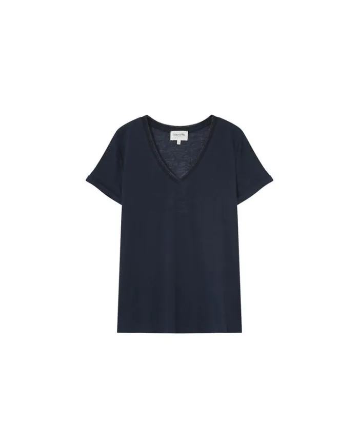 Grace and Mila ShortSleeves Tshirts TSHIRT MARINE MANUEL 8211 Shop