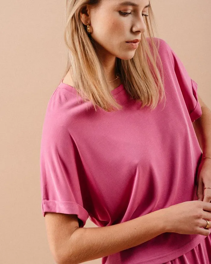 Grace and Mila ShortSleeves Tshirts TSHIRT PIVOINE MAMA 8211 Shop