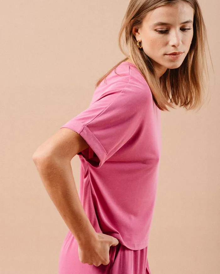 Grace and Mila ShortSleeves Tshirts TSHIRT PIVOINE MAMA 8211 Shop
