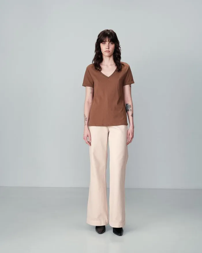 Grace and Mila ShortSleeves Tshirts TEESHIRT CHOCOLAT NOA 8211 Shop