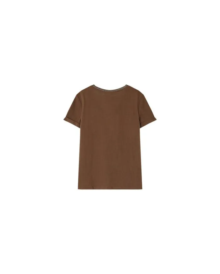 Grace and Mila ShortSleeves Tshirts TEESHIRT CHOCOLAT NOA 8211 Shop