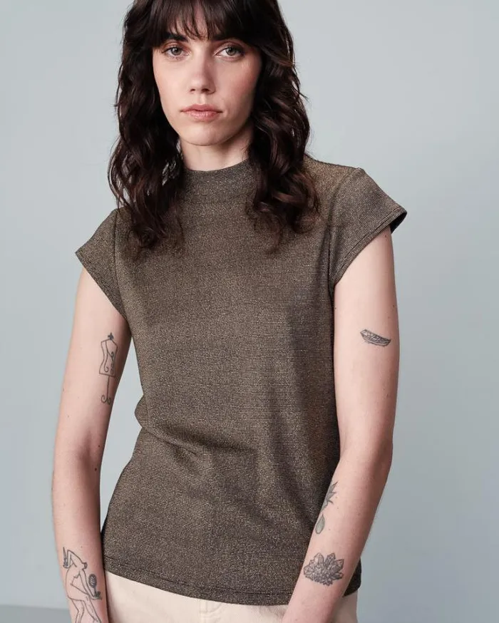 Grace and Mila ShortSleeves Tshirts TEESHIRT NOIR NECTAR 8211 Shop