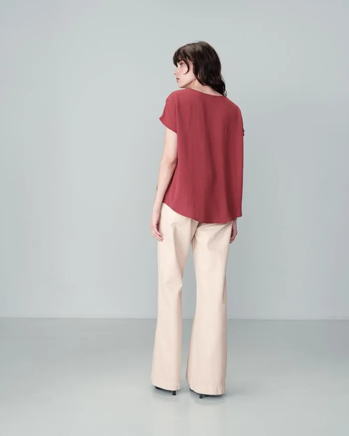 Grace and Mila ShortSleeves Tshirts TOP BLUSH NICELY 8211 Shop