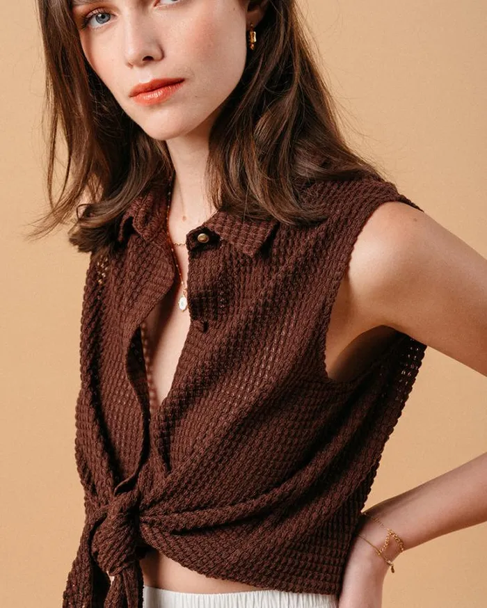 Grace and Mila Shortsleeves Shirts SHIRT CHOCOLAT MIKE 8211 Shop