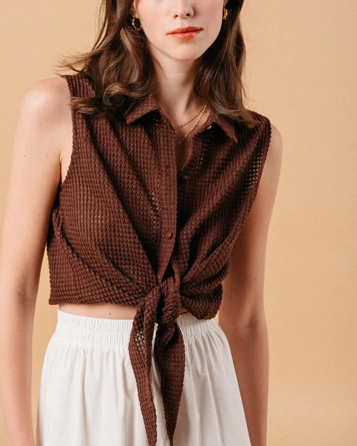 Grace and Mila Shortsleeves Shirts SHIRT CHOCOLAT MIKE 8211 Shop