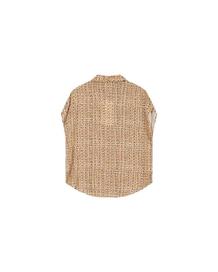Grace and Mila Shortsleeves Shirts SHIRT OCRE MATRIOCHKA 8211 Shop