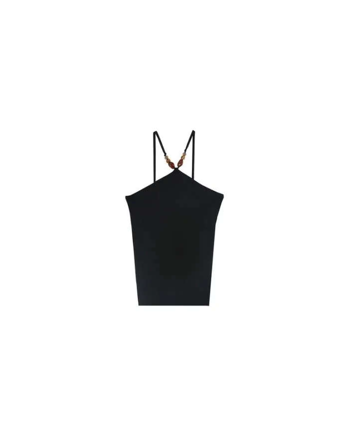 Grace and Mila Sleeveless Tops TOP NOIR MUFFIN 8211 Shop