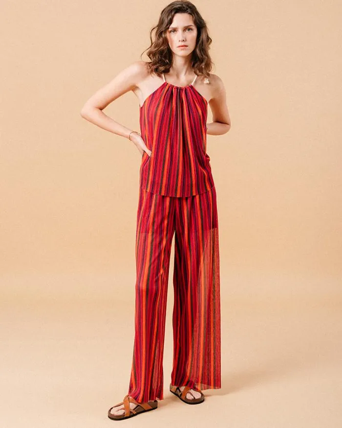 Grace and Mila Sleeveless Tops WOVEN TOP MULTICO MERCI 8211 Shop