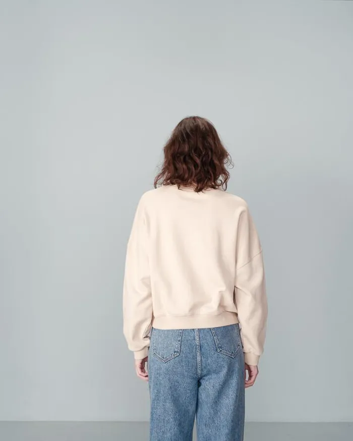Grace and Mila Sweatshirts SWEAT SHIRT BEIGE NIGEL 8211 Shop