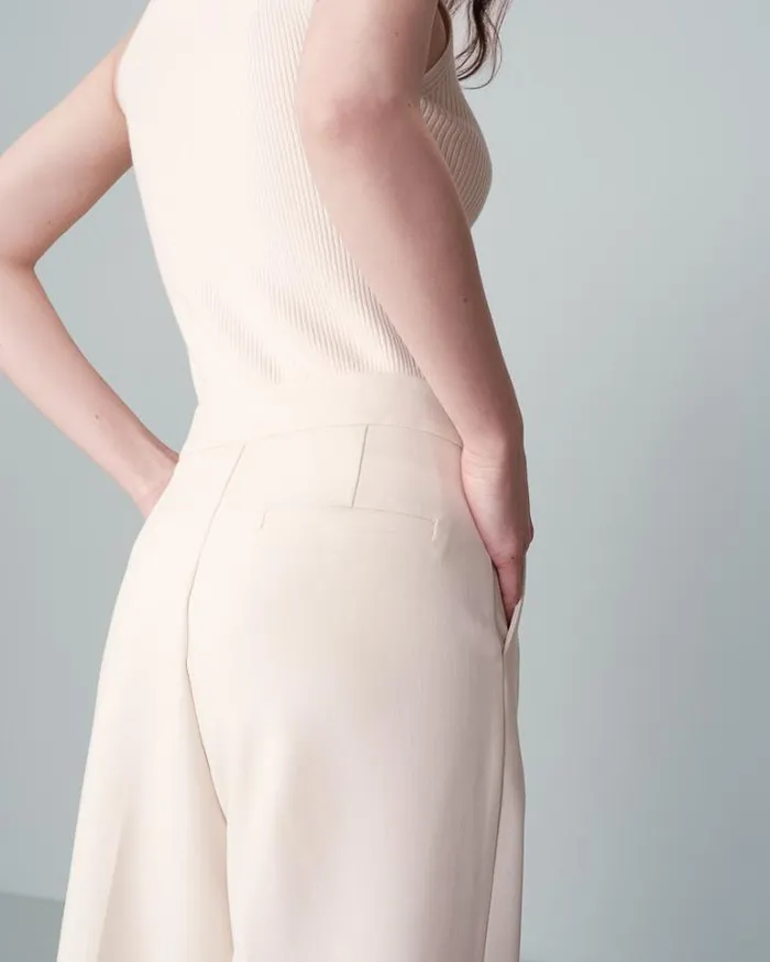 Grace and Mila Tailored Trousers TROUSERS ECRU NILAY 8211 Shop