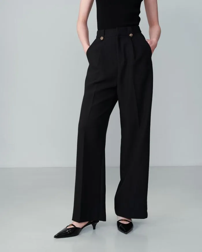 Grace and Mila Tailored Trousers TROUSERS NOIR NILAY 8211 Shop