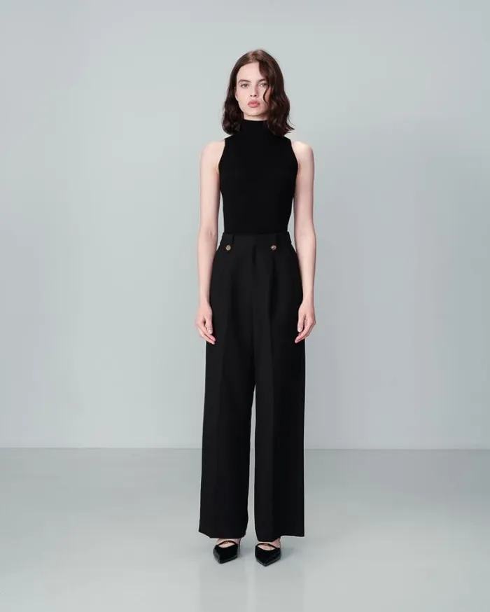 Grace and Mila Tailored Trousers TROUSERS NOIR NILAY 8211 Shop