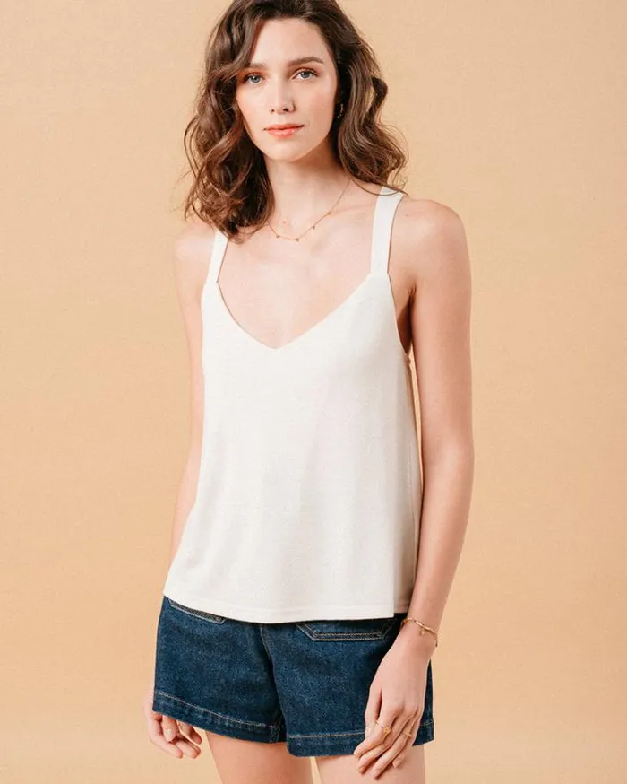 Grace and Mila Tank Tops TSHIRT ECRU MISO 8211 Shop
