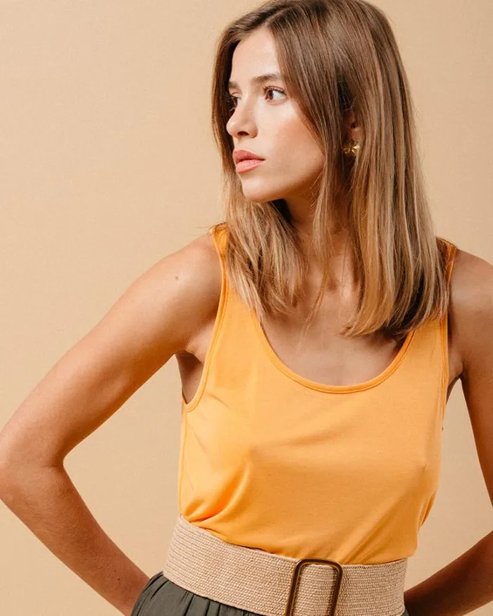 Grace and Mila Tank Tops TSHIRT JAUNE MANIAC 8211 Shop