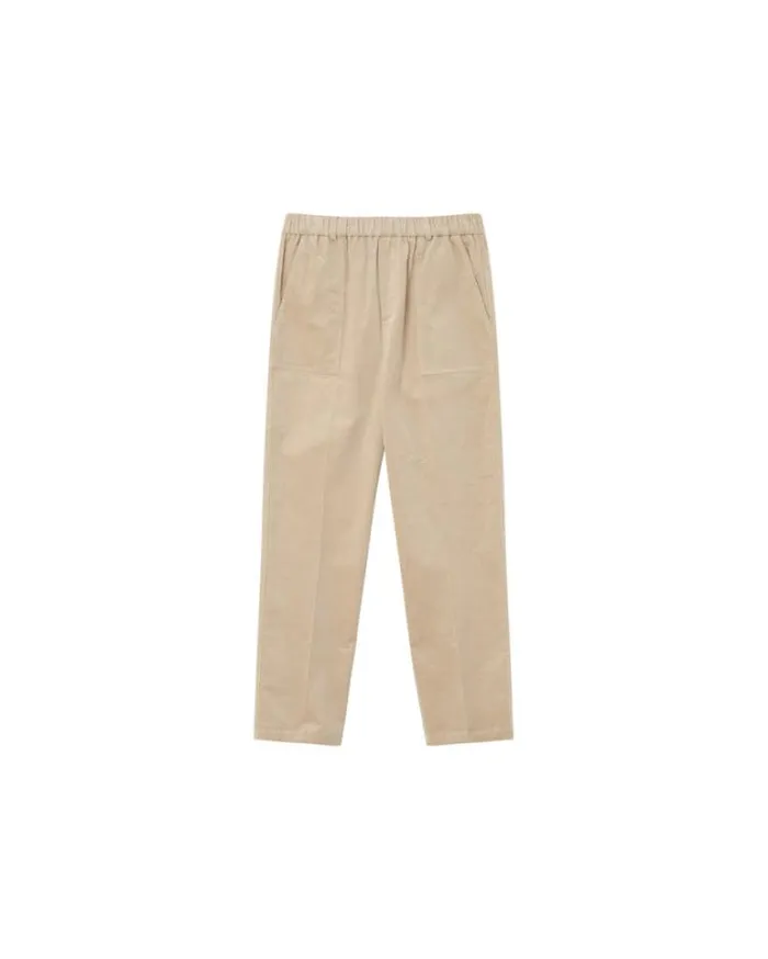 Grace and Mila Velvet Trousers TROUSERS BEIGE MANDALA 8211 Shop