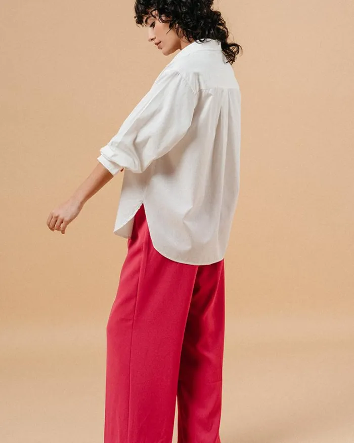 Grace and Mila White Shirts SHIRT ECRU MAUPASSANT 8211 Shop