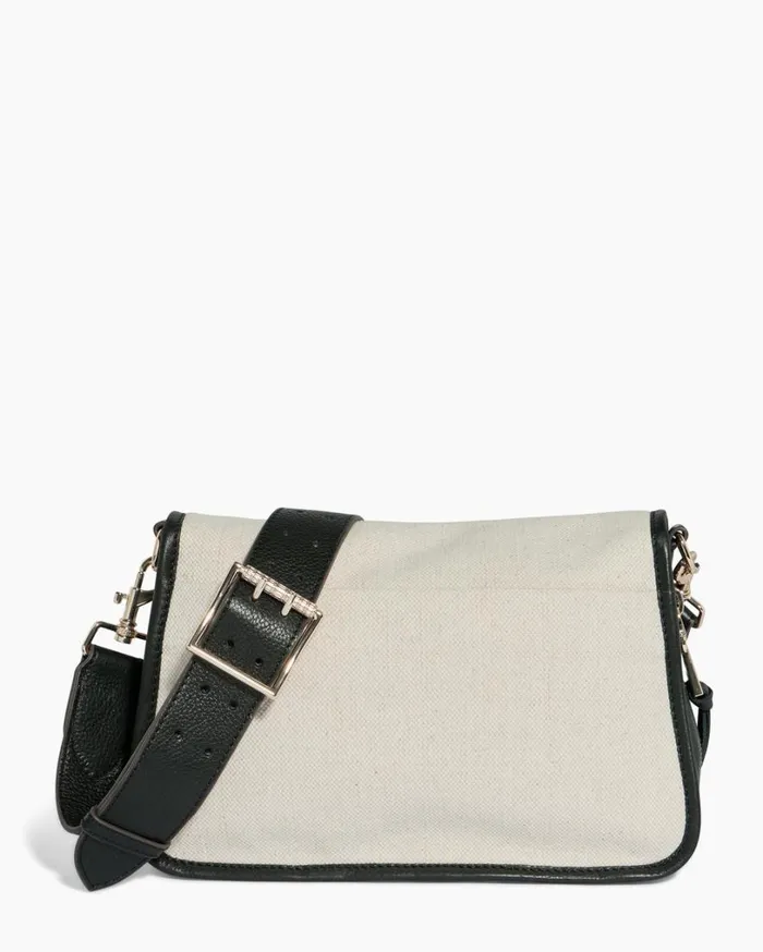 Great Escape Crossbody Canvas Black Women Aimee Kestenberg Crossbody Bags