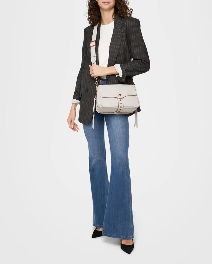 Great Escape Crossbody Vanilla Ice With Chocolate Rose Gold Women Aimee Kestenberg Crossbody Bags