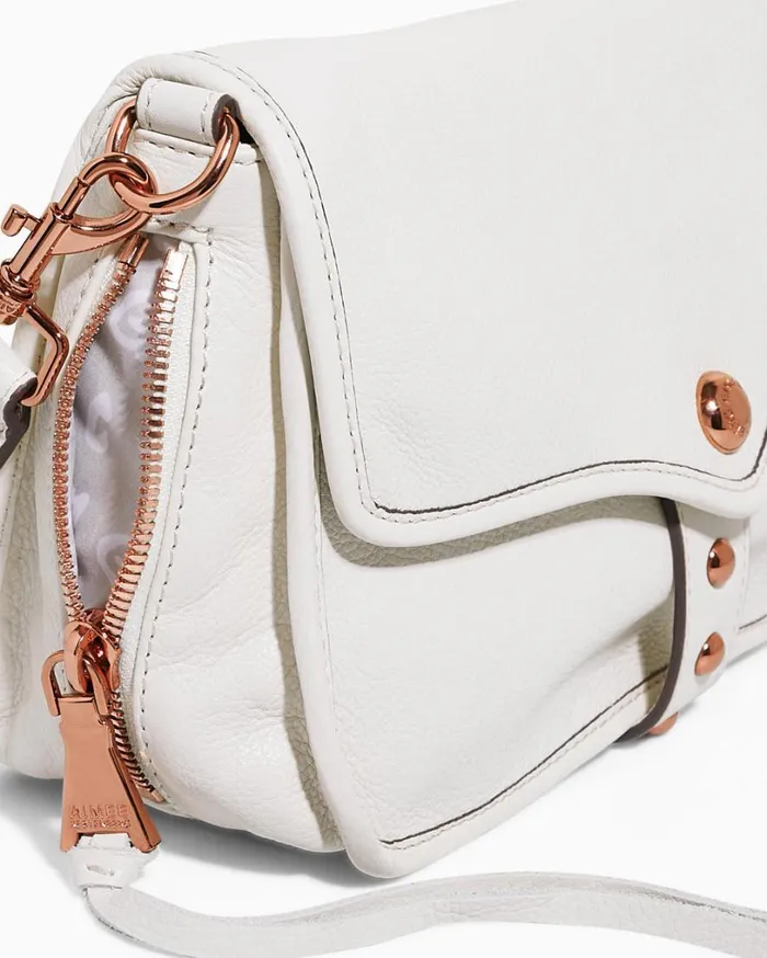 Great Escape Crossbody Vanilla Ice With Chocolate Rose Gold Women Aimee Kestenberg Crossbody Bags