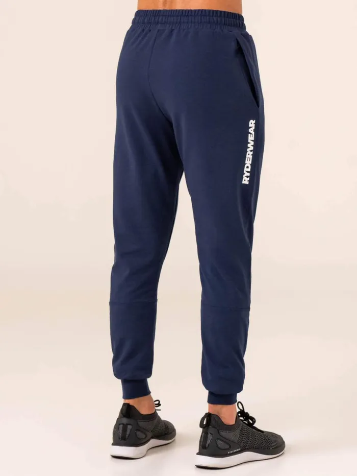 Gym Pants Mens Ryderwear Emerge Track Pant Navy