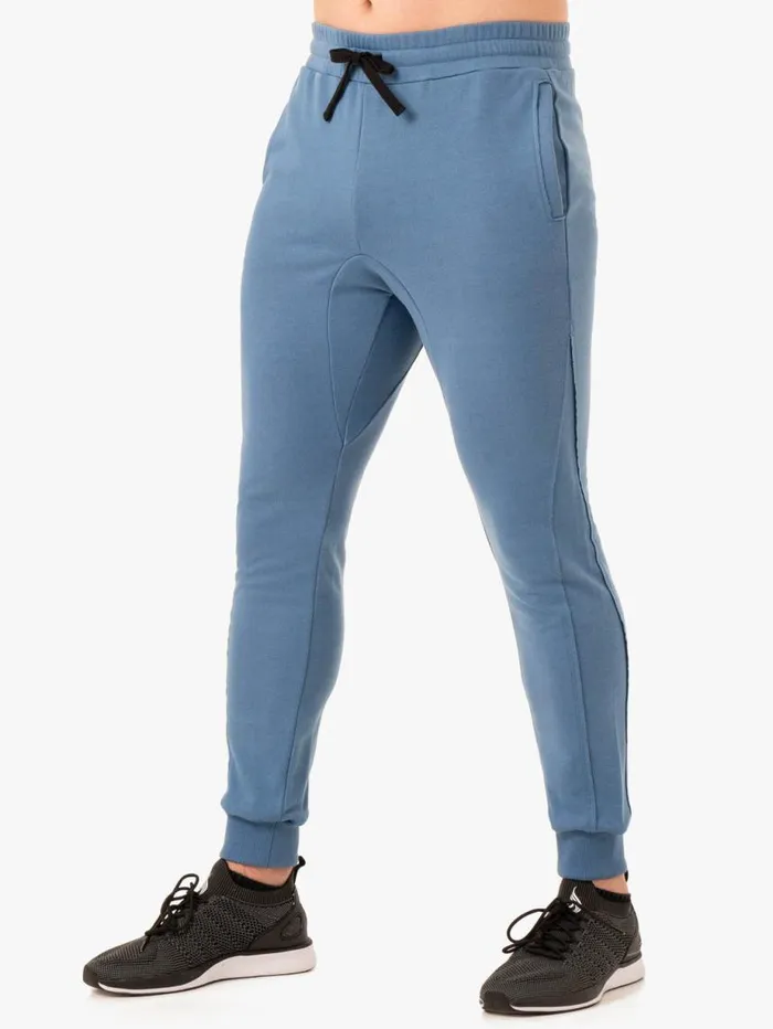 Gym Pants Mens Ryderwear Force Track Pant Blue