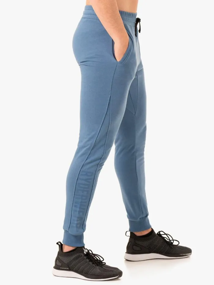 Gym Pants Mens Ryderwear Force Track Pant Blue