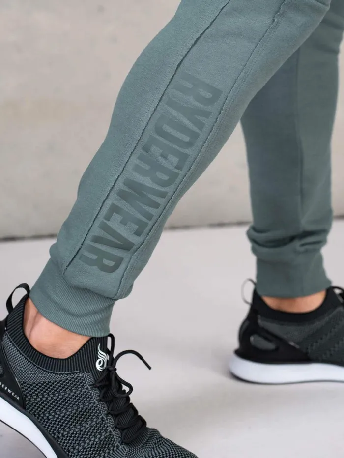 Gym Pants Mens Ryderwear Force Track Pant Fern Green