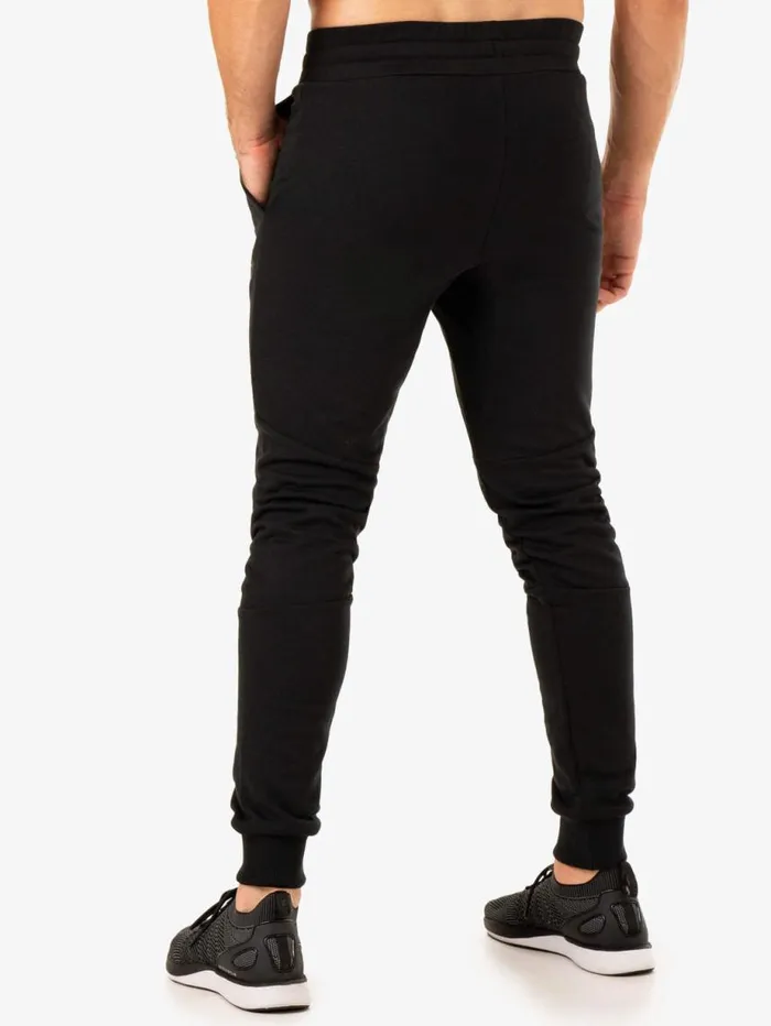 Gym Pants Mens Ryderwear Limitless Track Pant Black