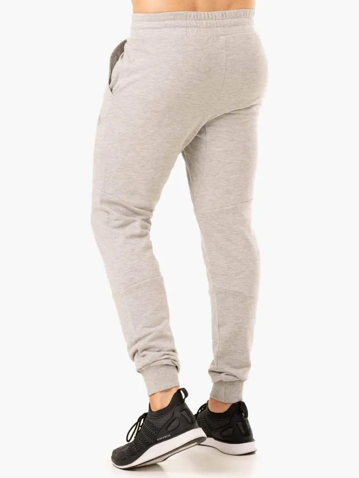 Gym Pants Mens Ryderwear Limitless Track Pant Grey Marl