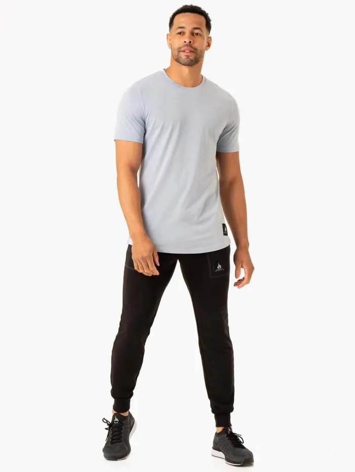 Gym Pants Mens Ryderwear Vital Track Pant Faded Black