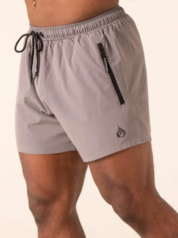 Gym Shorts Mens Ryderwear Adapt 5034 Training Short Charcoal
