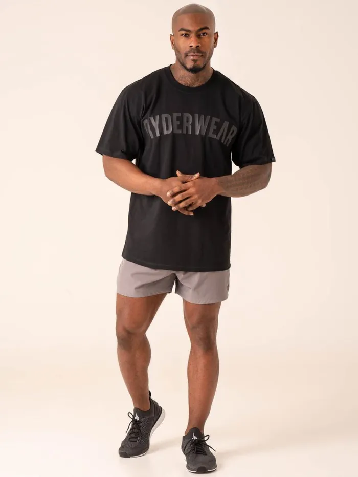 Gym Shorts Mens Ryderwear Adapt 5034 Training Short Charcoal