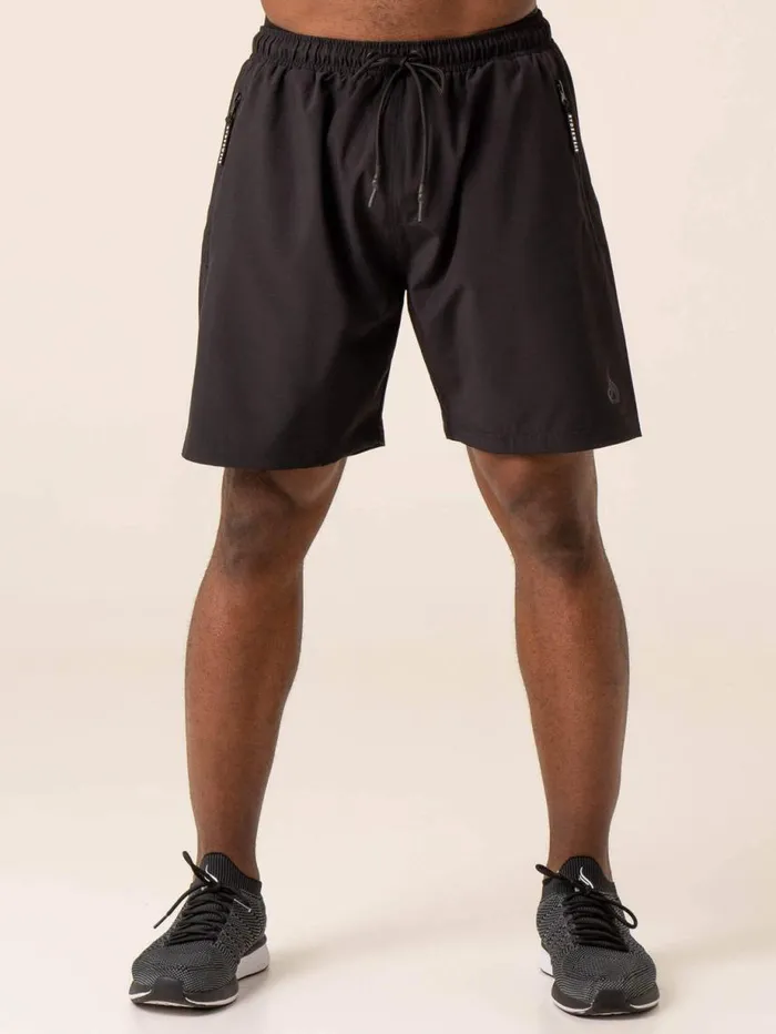 Gym Shorts Mens Ryderwear Adapt Training Short Black