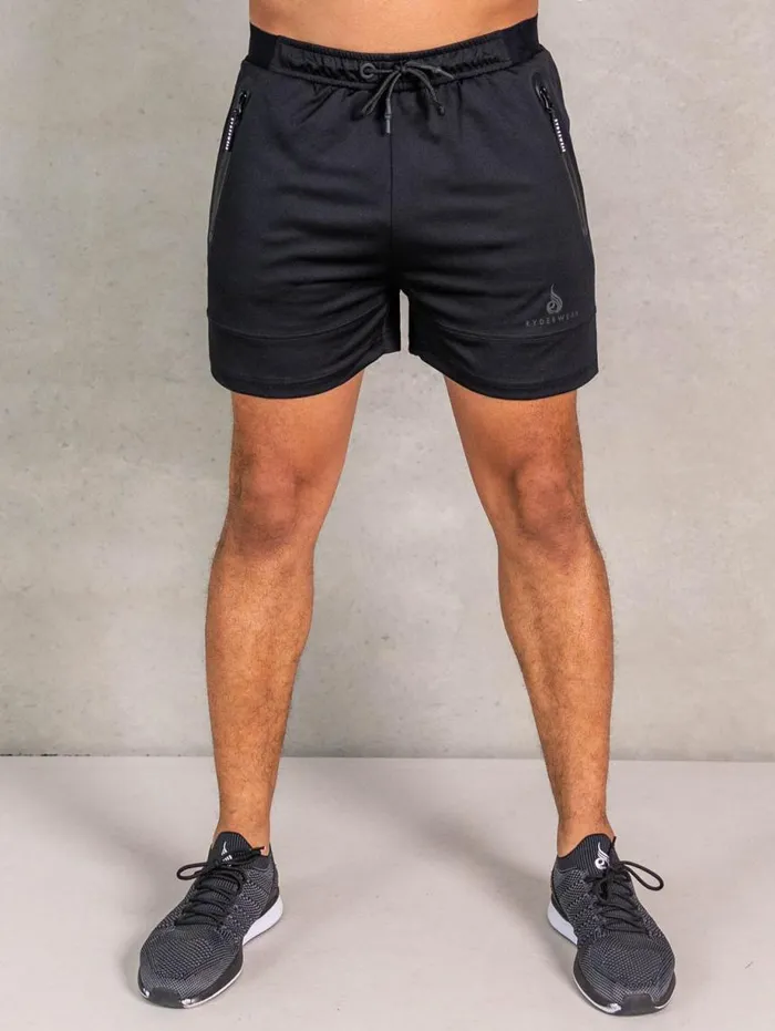 Gym Shorts Mens Ryderwear Advance Mesh Short Black