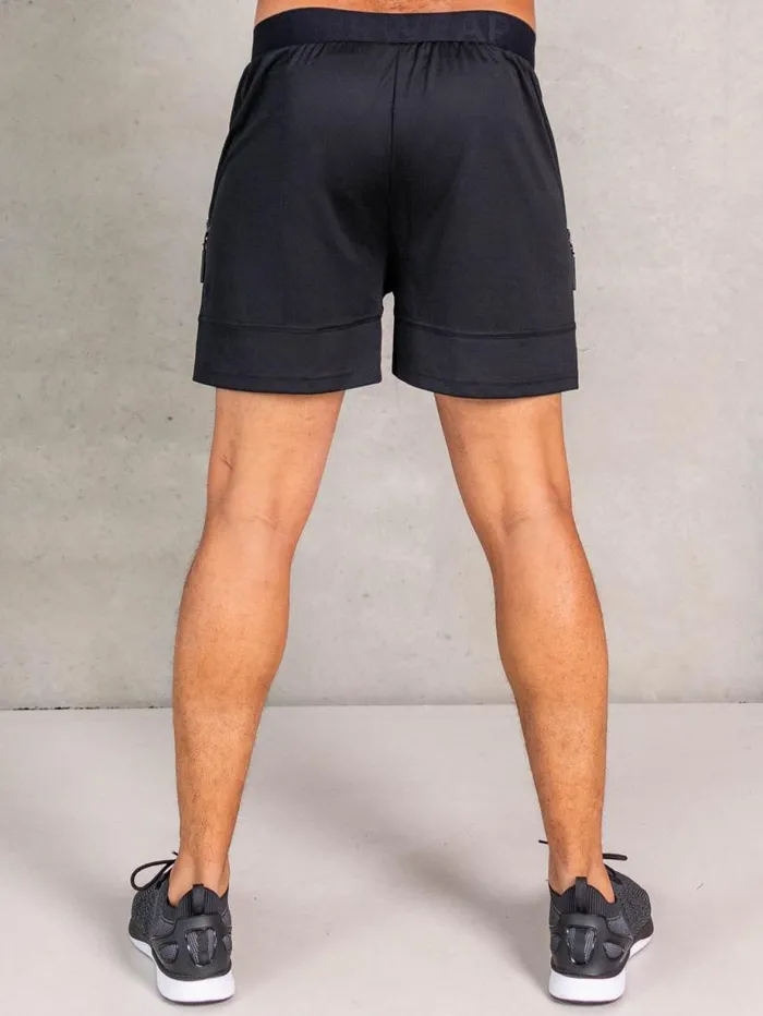 Gym Shorts Mens Ryderwear Advance Mesh Short Black