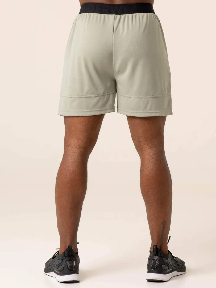 Gym Shorts Mens Ryderwear Advance Mesh Short Sage