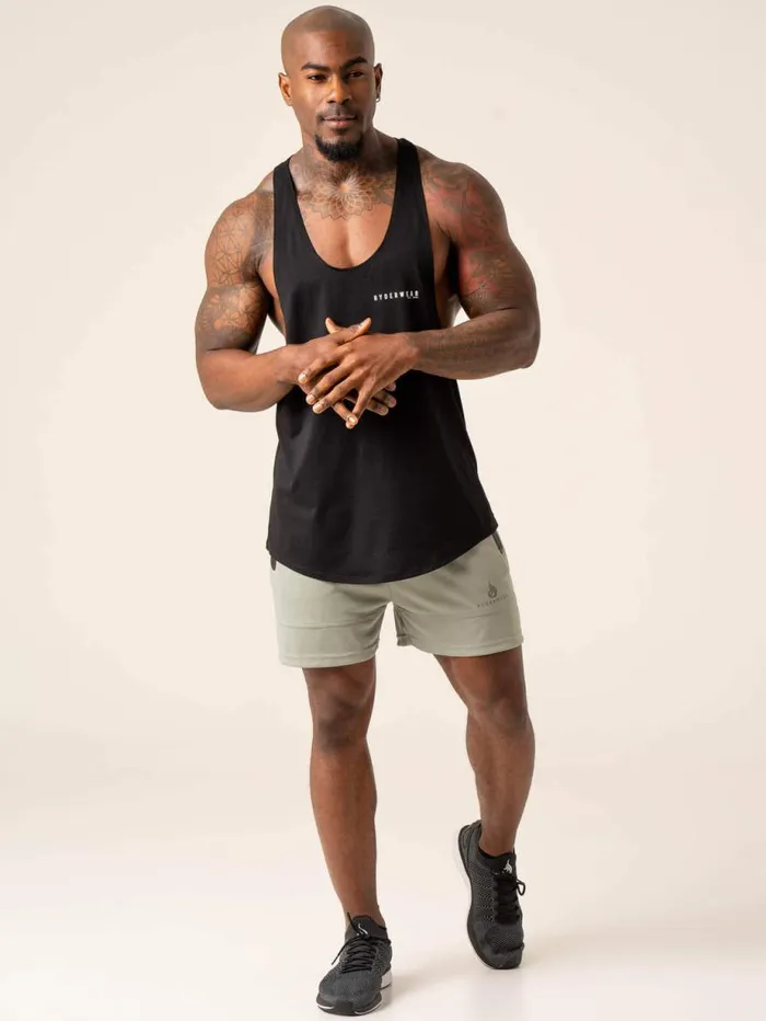 Gym Shorts Mens Ryderwear Advance Mesh Short Sage