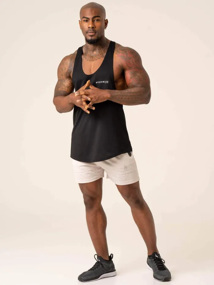 Gym Shorts Mens Ryderwear Advance Mesh Short Stone