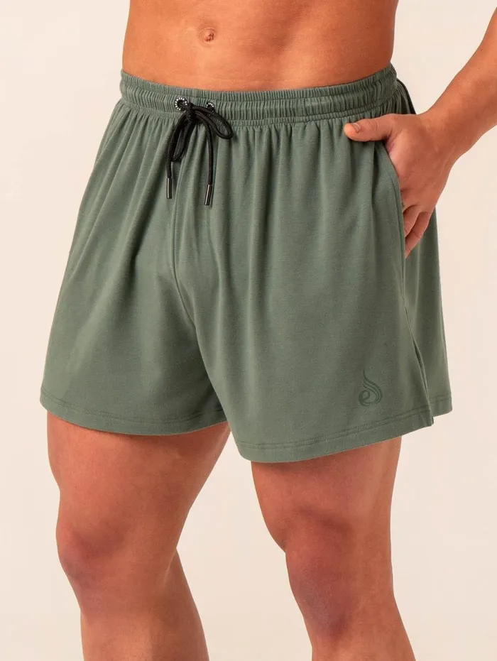 Gym Shorts Mens Ryderwear Arnie Shorts Fern Green