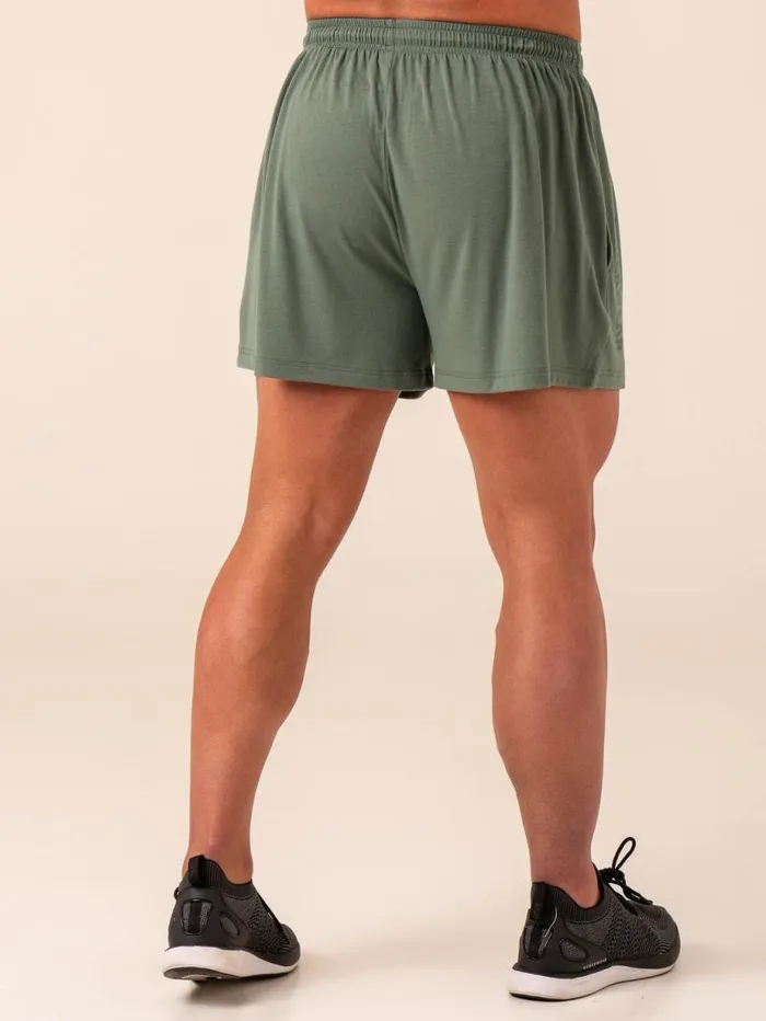Gym Shorts Mens Ryderwear Arnie Shorts Fern Green