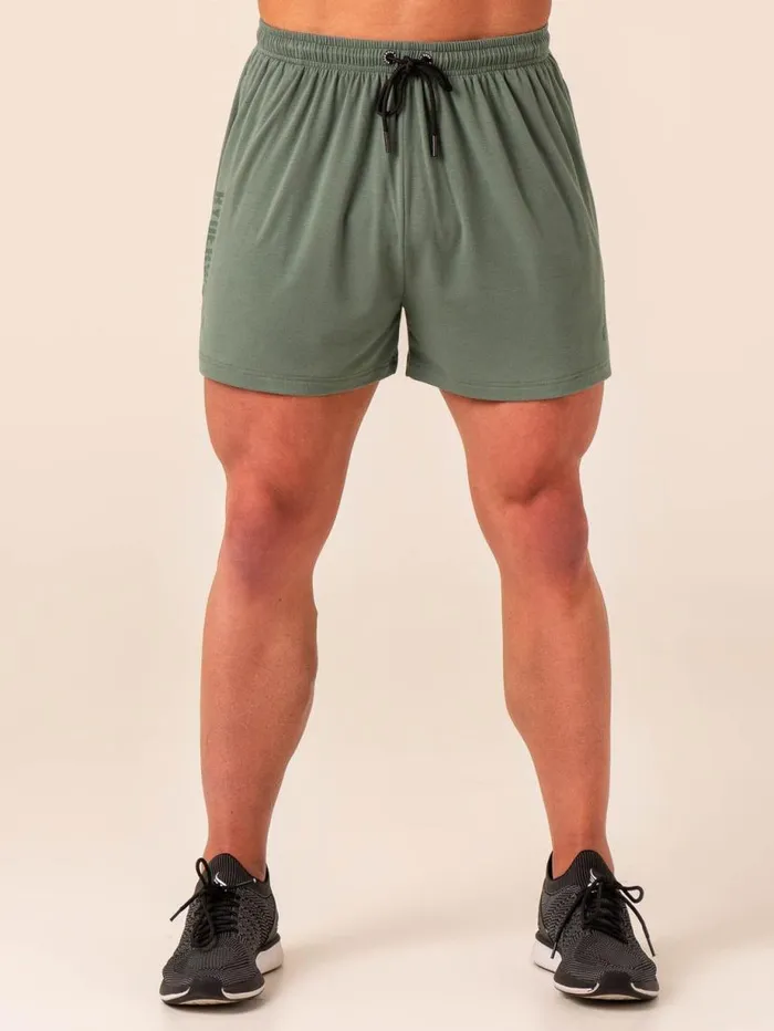 Gym Shorts Mens Ryderwear Arnie Shorts Fern Green