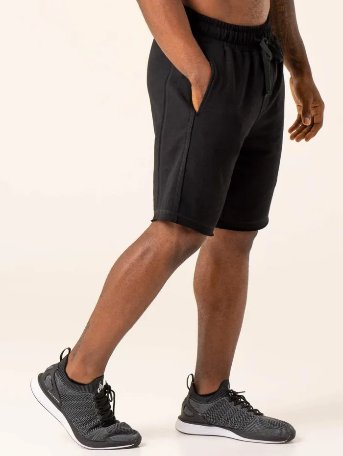 Gym Shorts Mens Ryderwear Dynamic Track Short Black