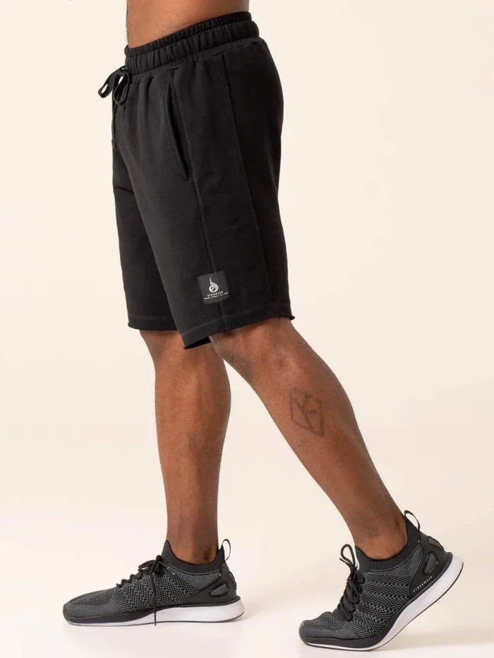 Gym Shorts Mens Ryderwear Dynamic Track Short Black