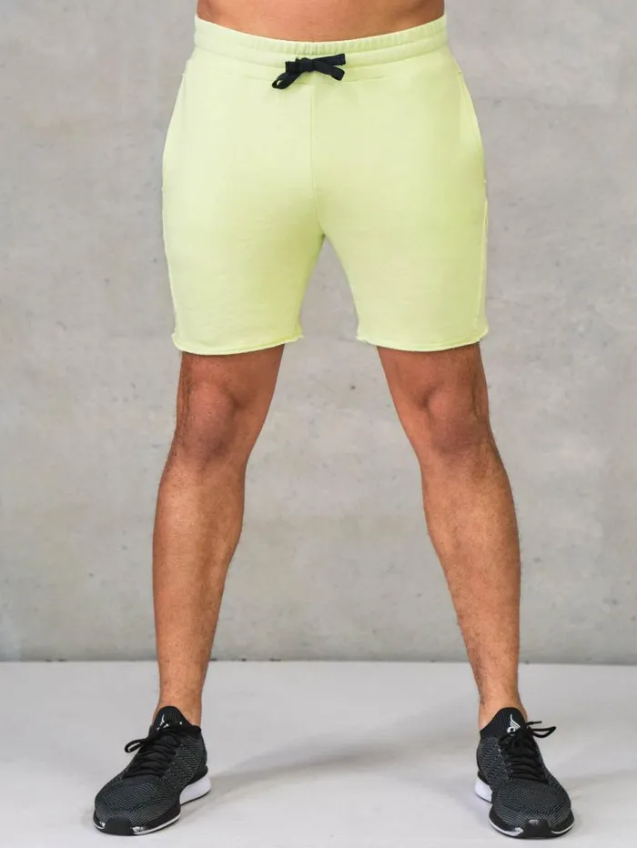 Gym Shorts Mens Ryderwear Force 6034 Track Short Lime