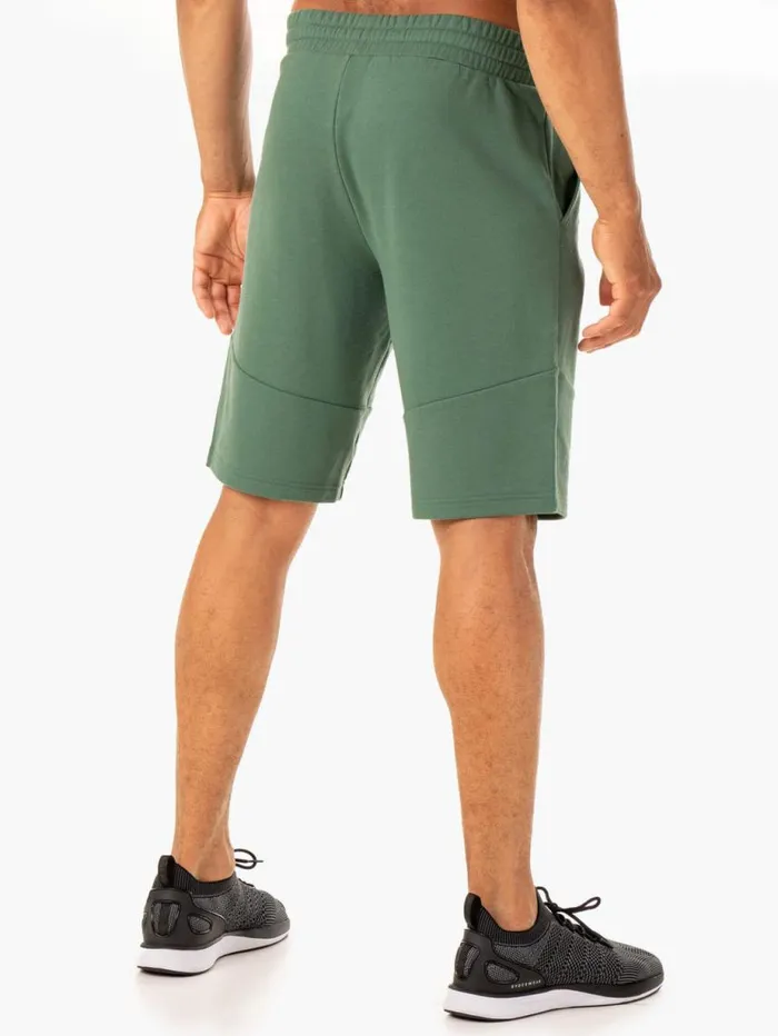 Gym Shorts Mens Ryderwear Limitless Track Short Forest Green